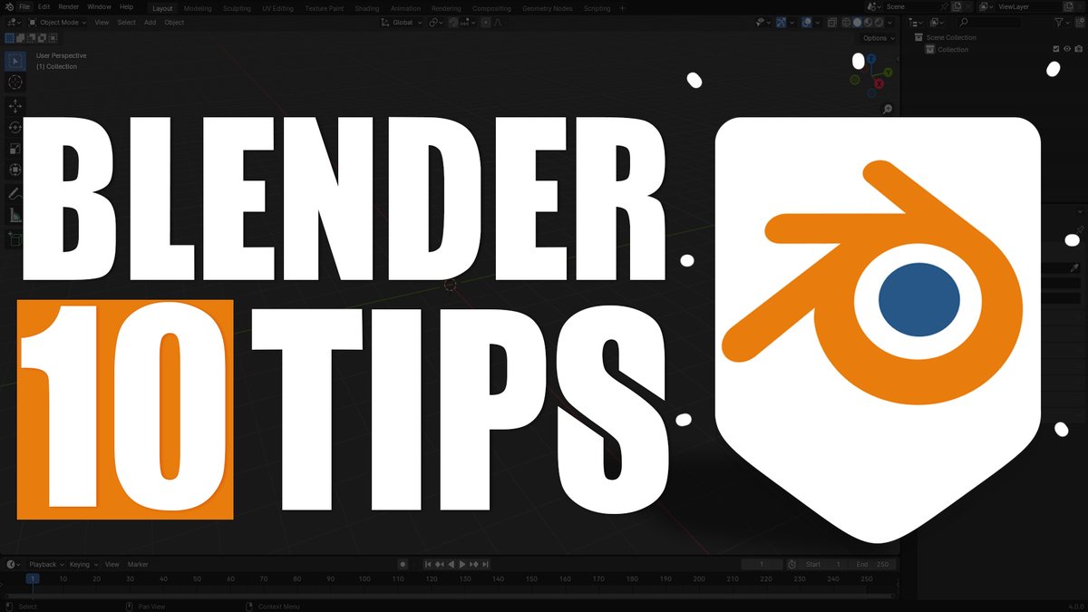 nijatcg's tweet photo. 10 TIPS &amp; TRICKS in BLENDER BEGINNER Tutorials
Watch Tutorial: ► https://t.co/0zfPsVJnXG

#blender #blender3d #blender2023 #blenderdaily #3d #dailyart #blendertutorials #blender #3dblender #3danimation #3dwork #3dart #3dmodeling #blenderart #blenderdaily #3dmotion #render https://t.co/RDarHd5HPW