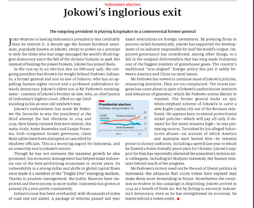 njir editorial the economist pekan ini

"....jokowi's authoritarian instincts and DELUSIONS OF GRANDEUR...." 

damn. sapa ini kontributor lokal yang ngasi input diksi yang pas begini HAHAHAHAHAHAHA