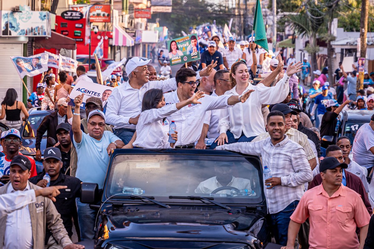 🗣️¡SDE habló! Estamos listos para un periodo de progreso, de avance y de mejores oportunidades para todos. Sin duda, este 18 de febrero 🗳️¡VAMOS A GANAR! 🤩#SDEseLevanta 
#VotaDio #PRM #LuisAbinader