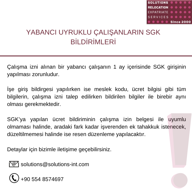 YABANCI UYRUKLU ÇALIŞANLARIN SGK BİLDİRİMLERİ
lnkd.in/dp78F5NK
#residencepermit
#oturmaizni
#residencepermitturkey
#residencepermit
#residencepermitistanbul
#oturmaizni
#residencepermitturkey
#oturmaizni
#residencepermit
#çalışmaizni
#workpermit
#ikametizni
#relocation