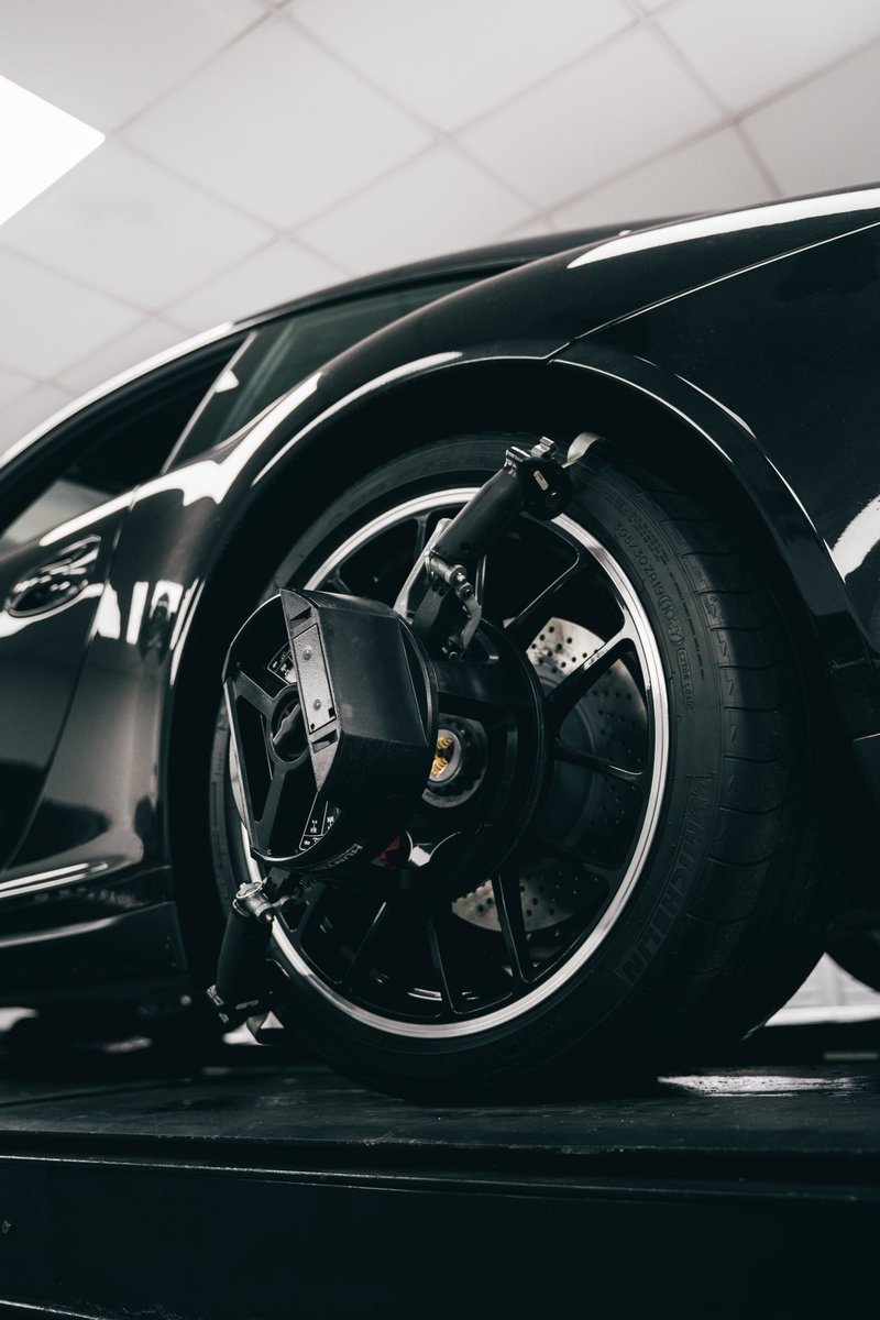 ParagonPorsche's tweet image. When preparing our Porsche, we take extra care to ensure every cars has its wheel alignment checked and adjusted using our Hunter Laser-Alignment system. 

#paragon #porsche #carprep #porschelife #laseralignment #prep