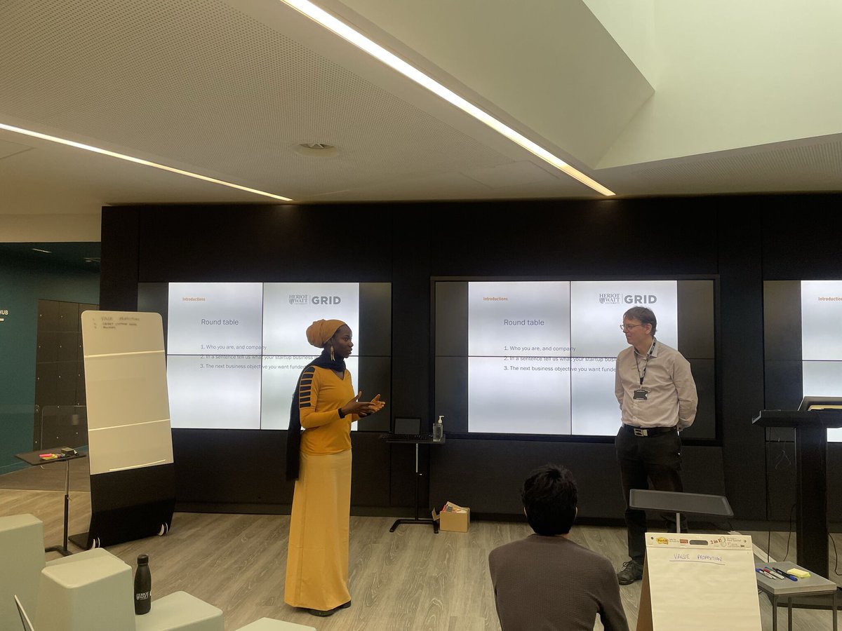Thanks to Simon Marr at <a href="/HWU_GRID/">HWU_GRID</a>  for our Grant Writing Workshop! Participants from EBS Incubator &amp; Deeptech Launchpad enhanced their #grantwriting skills. 

Next: #BusinessStrategy with Paul Boyd MBE on Feb 21 at The National Robotarium. Register now: lnkd.in/eBn293Cf