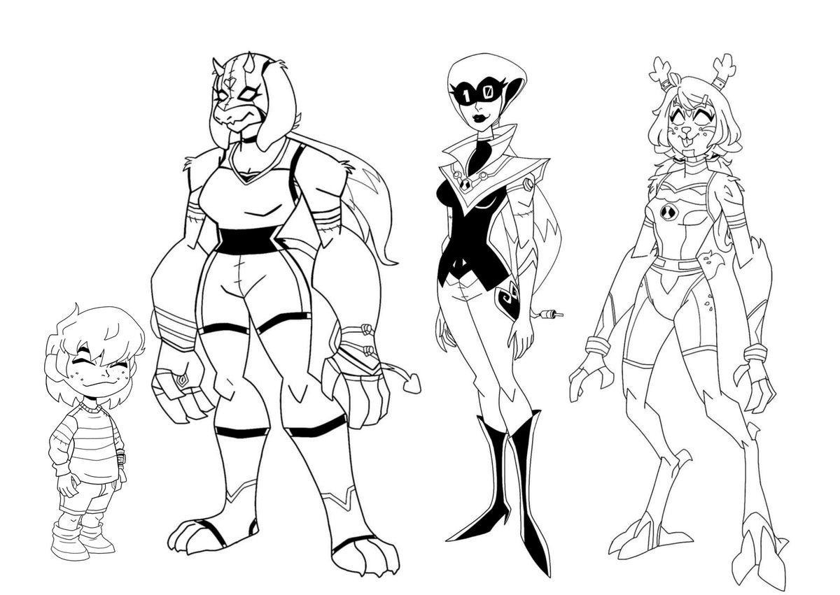 Ben10 x undertale? 
Au random that I had saved 
#Ben10 #ben10fanart #undertale #DELTARUNE