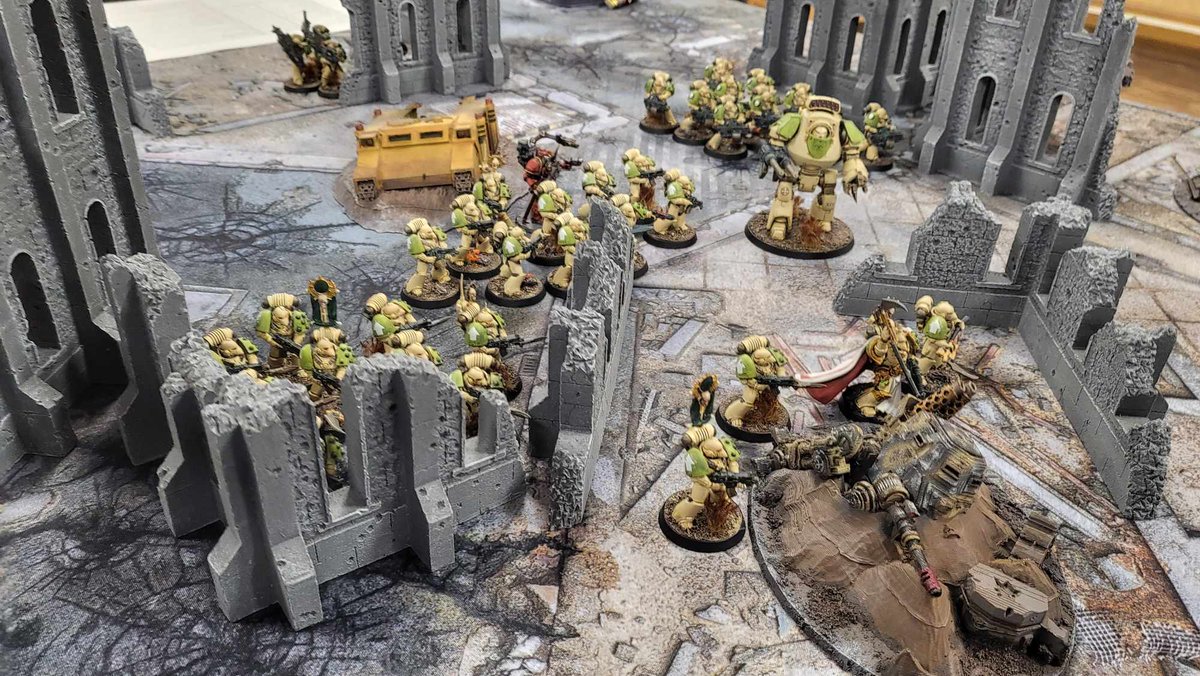 Horus Heresy Project games going great at <a href="/stagswargaming/">STAGS Wargaming Club</a>  with games getting more custom mission and rules and armies getting more allocation of points etc. <a href="/GW_officialuk/">GamesWorkShop</a>  <a href="/warhammer/">Warhammer Official</a>