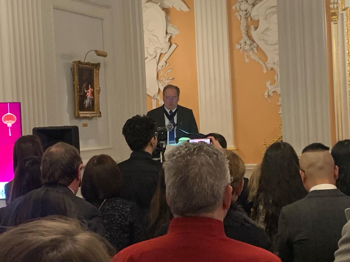 WheelwrightsWC's tweet photo. Last week Master Wheelwright Neil Sampson and his Consort Barbara Sampson attended Mansion House at the invitation of the Rt Hon The Lord Mayor Alderman Professor Michael Mainelli and the Lady Mayoress Elisabeth Mainelli.

#london #cny https://t.co/P9LiK7nJfB