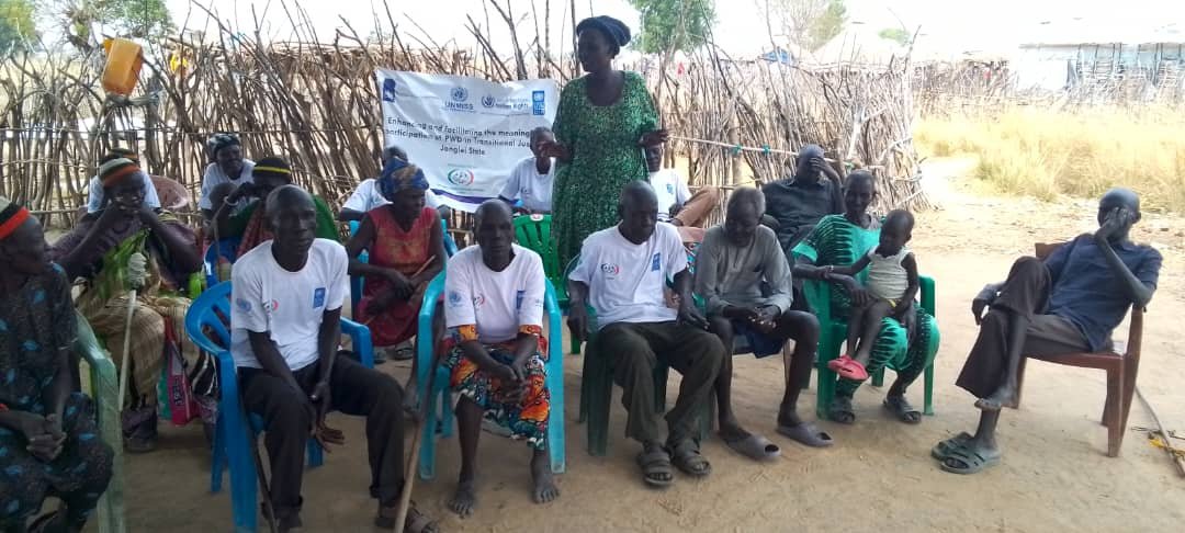 I_WINetwork's tweet photo. Exciting progress in #TransitionalJustice!

Today in Kondai, Bor county, Jonglei State, the I-WIN provided training to empower Persons with Disabilities through training. Ensuring their crucial involvement in the Transitional Justice process of CTRH. 

#JusticeForAll https://t.co/Ia7D9gzzei