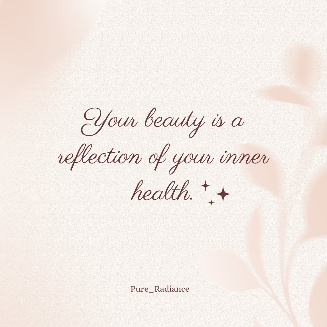 Your beauty is a reflection of your inner health. ✨ Share your favorite health and beauty tips in the comments below and inspire others on their journey to radiant well-being! 💖 #InnerBeauty #WellnessWisdom #ShareYourTips