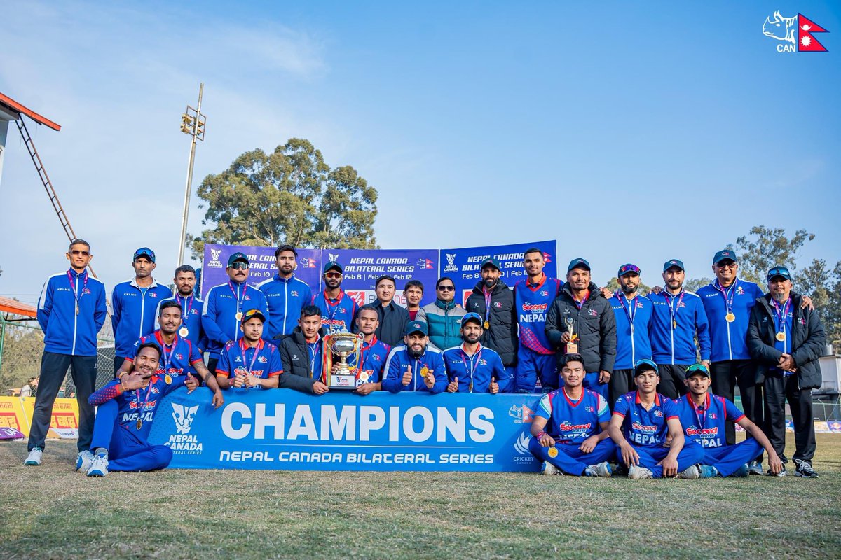 The way our cricket culture &amp; achievements are growing. It's really a matter of pride. 
सरकार,
अब त न राख उधारो पुरस्कार !!
