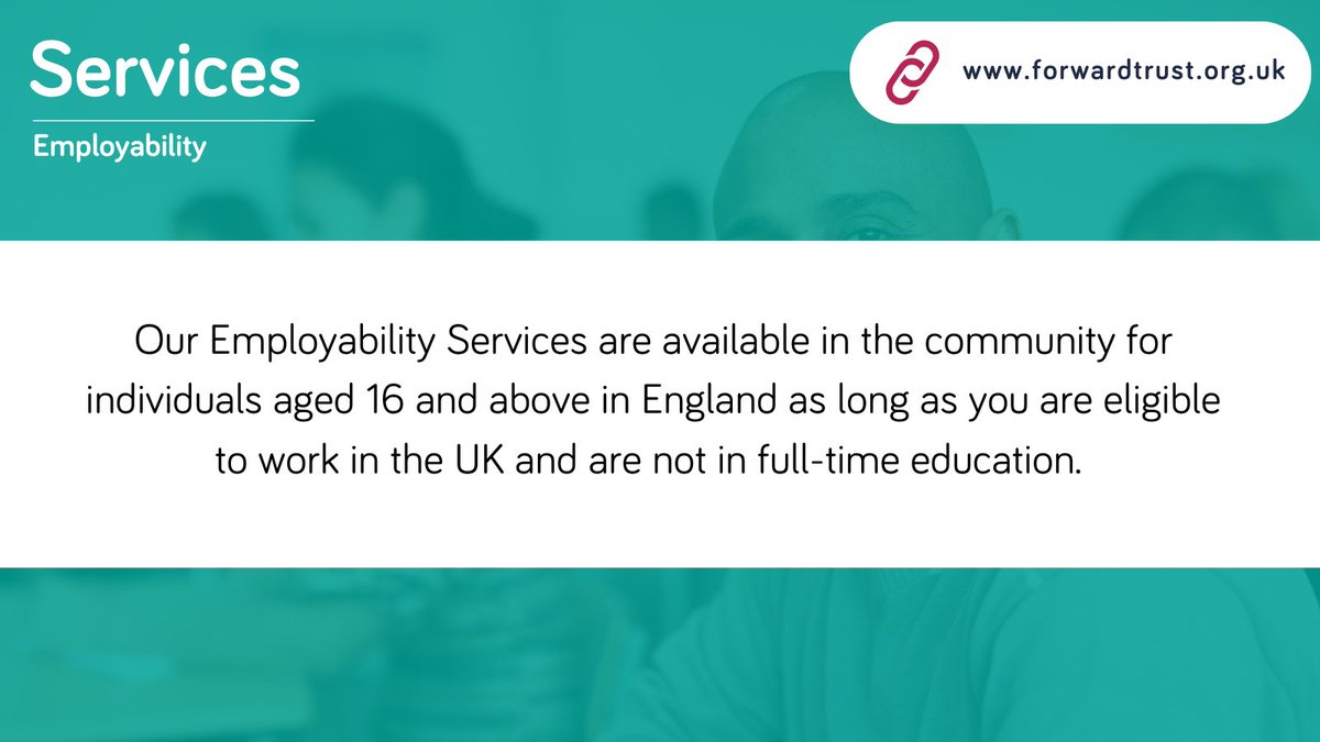 We help to support the most disadvantaged into employment so we can pass on this expertise to train the next generation of employability advisors. #NAW2024 #Employability #apprenticeships forwardtrust.org.uk/service/appren…