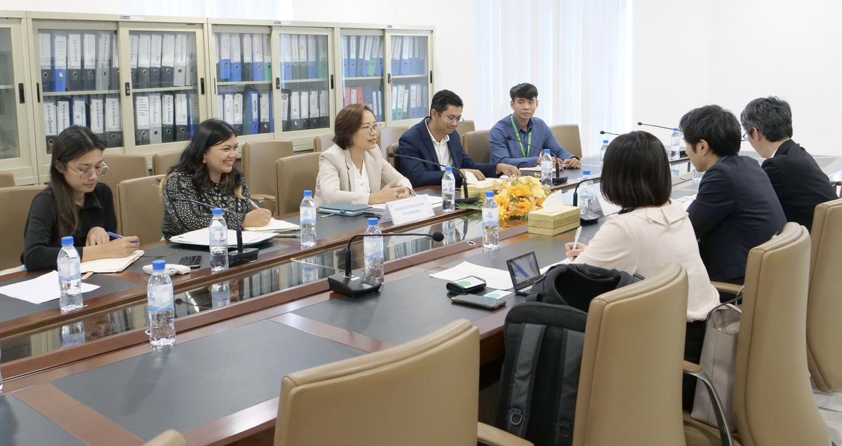 Courtesy visit from representatives of the Financial Services Agency of Japan (FSA) to discuss further cooperation between Cambodia and FSA Japan. 12.02.2024

#IRC #FSA #Insurance #Cooperation #InsuranceRegulator #GLOPAC #Fellowship #Cambodia #Japan