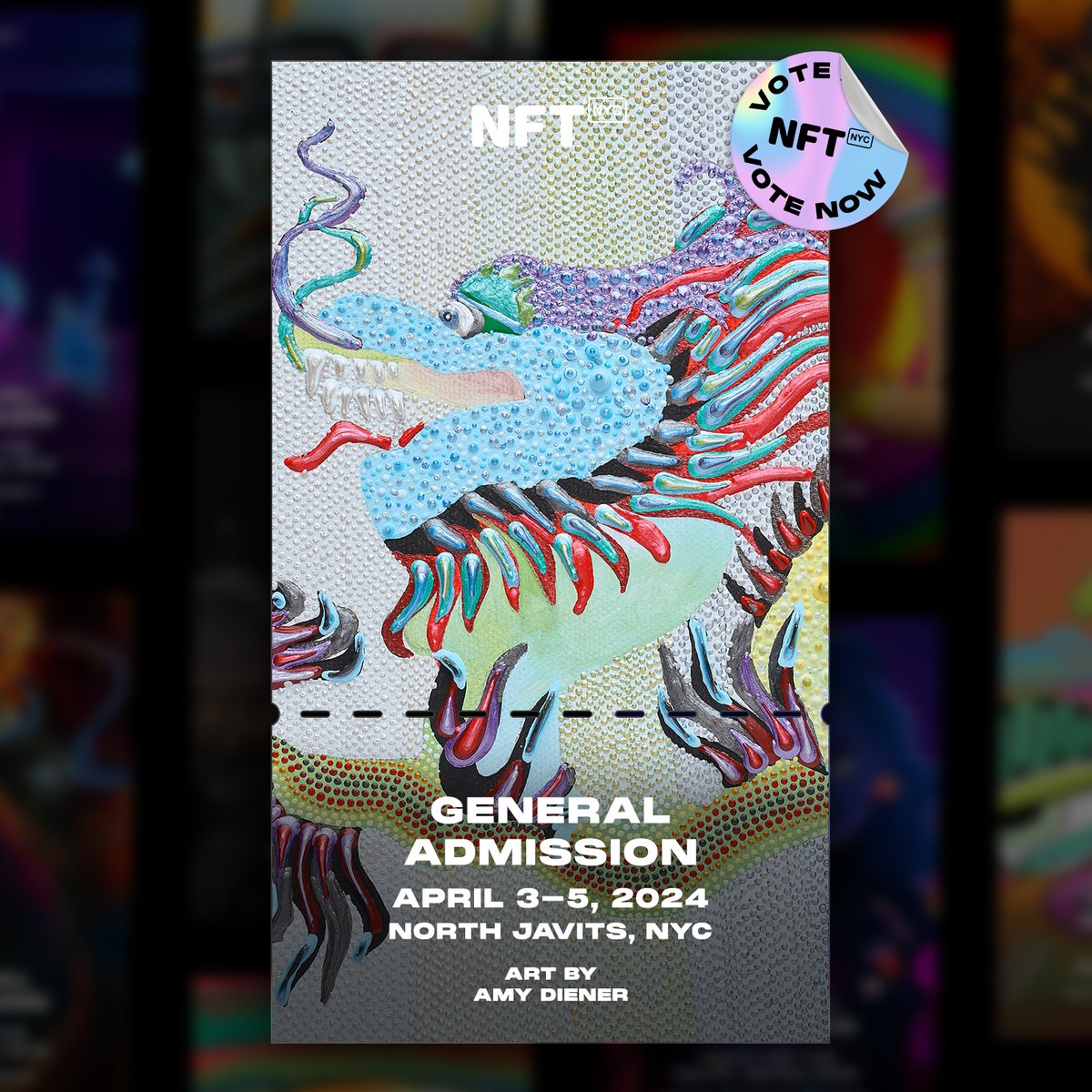 Vote for my artwork to be featured on the NFT Tickets for #NFTNYC2024 nftnyc.tickets/vote?tkt=17994… 

#yearofthedragon #nft #nftnyc #dragonart