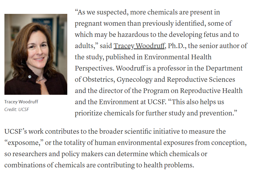It's Science Sunday! Today's focus is still on human health and plastics, an article '56 suspect chemicals found in the average pregnant woman' from 2018. universityofcalifornia.edu/news/56-suspec… @IucnOcean