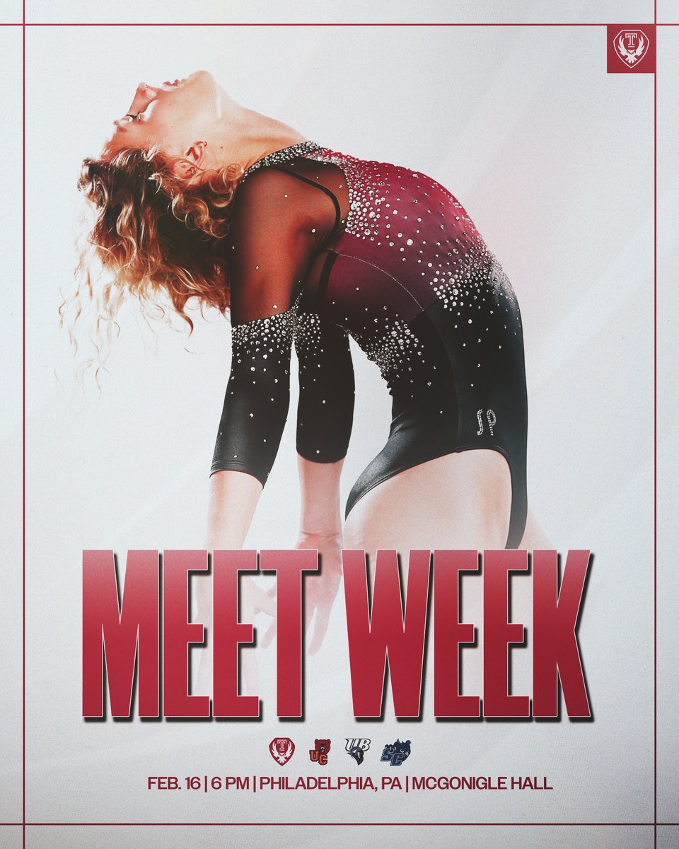 Back at home this Friday for the Ken Anderson Invitational!

It's our Cause Meet and we will sign autographs on the concourse following the meet.

#TempleGymnastics #TUG #Owls #OurTime