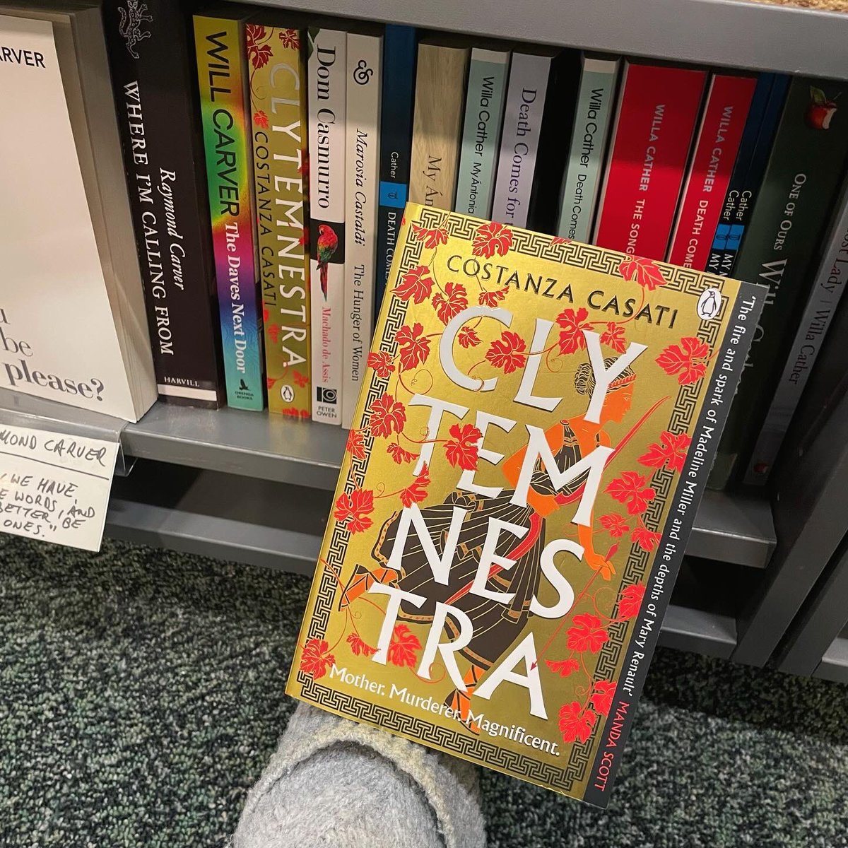 📢 Book Club Announcements 📢 Our Crime Book Club pick for next month is Dorothy B. Hughes’ “In a Lonely Place”. Meeting Thursday March 14th. Also, in case you missed it, our next Fiction Book Club pick is “Clytemnestra” by Costanza Casati. Meeting Thursday February 29th.