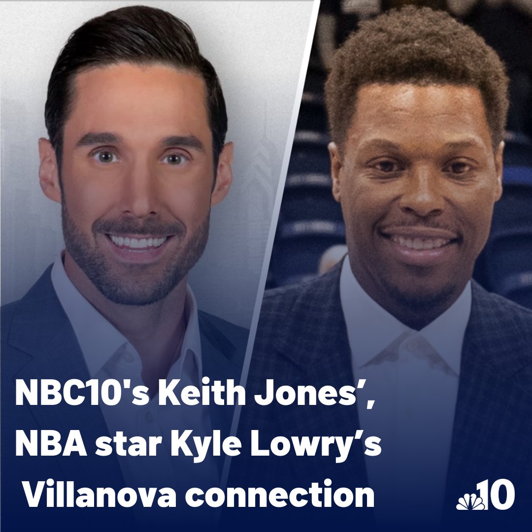 🏀 'Happy for you brother.' #NBC10mornings anchor @KeithJones is welcoming his college roommate back to Philly as former @NovaMBB star Kyle Lowry announces he plans to sign with @Sixers. WATCH: on.nbc10.com/YHtP5KJ