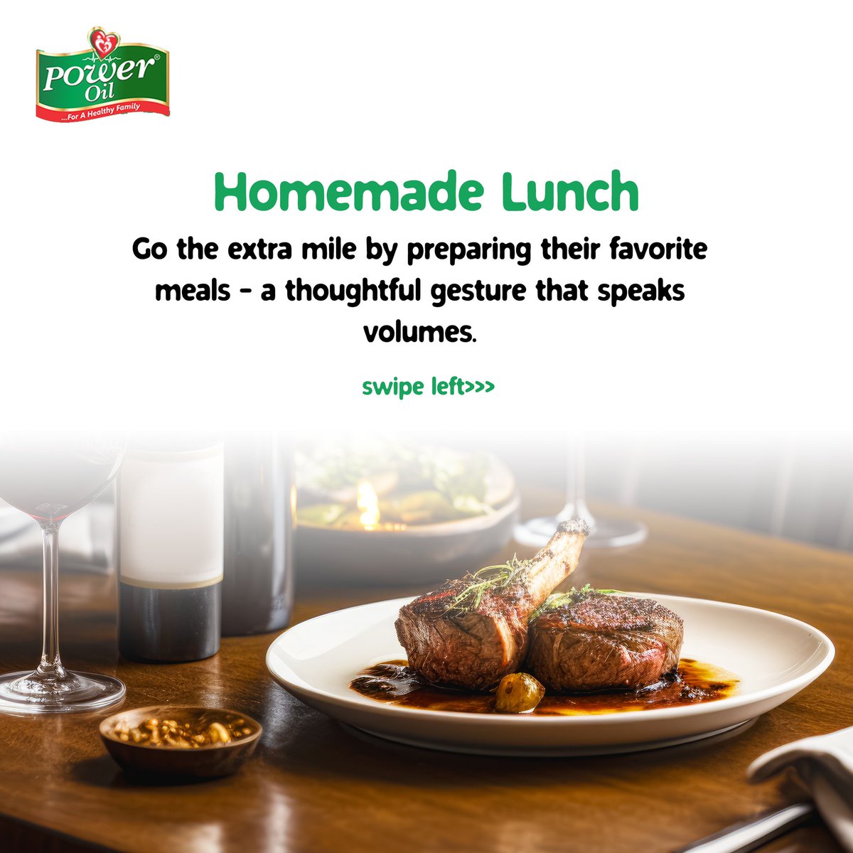 PowerOilNG's tweet photo. Surprise your love with heart-healthy meals this valentine season.
Swipe to take some inspo.
#PowerOil #HomeCookingMagic #FlavorfulCreations
#CookingWithLove #KitchenAdventures #WholesomeCooking https://t.co/5V0FKSMO3Q