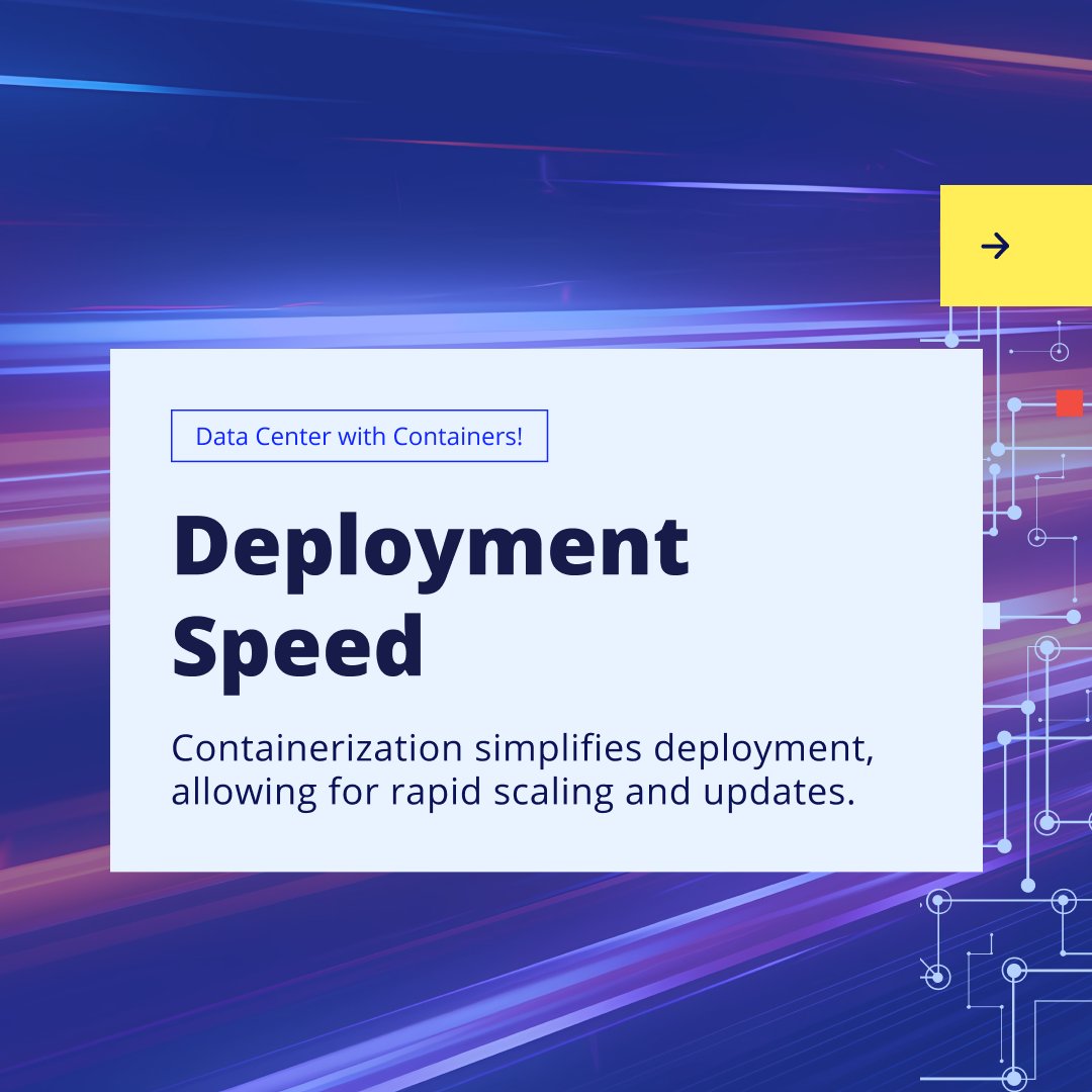 ar4mirez's tweet image. 🚀 Transform your data center with #ContainerTechnology! Enjoy reduced costs, faster deployments, and improved security. Dive into the future of infrastructure! 💡📉 #TechInnovation #DigitalTransformation