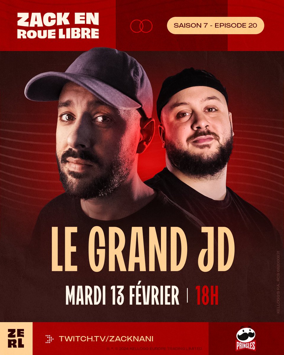 Demain c'est une émission sur le thème de L'AVENTURE et je suis très content de recevoir à ce titre monsieur @legrandjd ! 🍃 18h en Live sur ma chaîne, je suis très HYPÉ 🔥