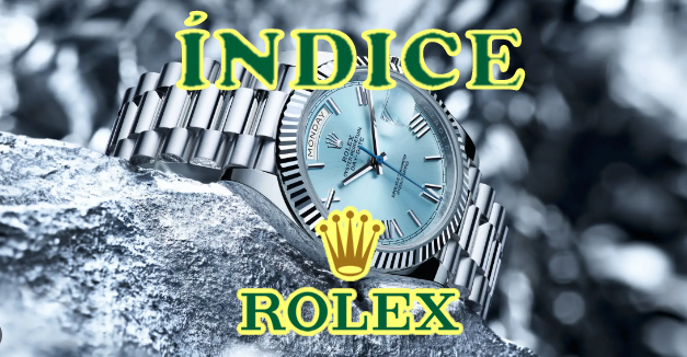 ¿Quieres saber cuándo el mercado estará en un punto de venta?

Pues presta atención:

El índice ROLEX es tu indicador de confianza.

Guarda el post para el Bull Market y ver como afecta, porque merece la pena.