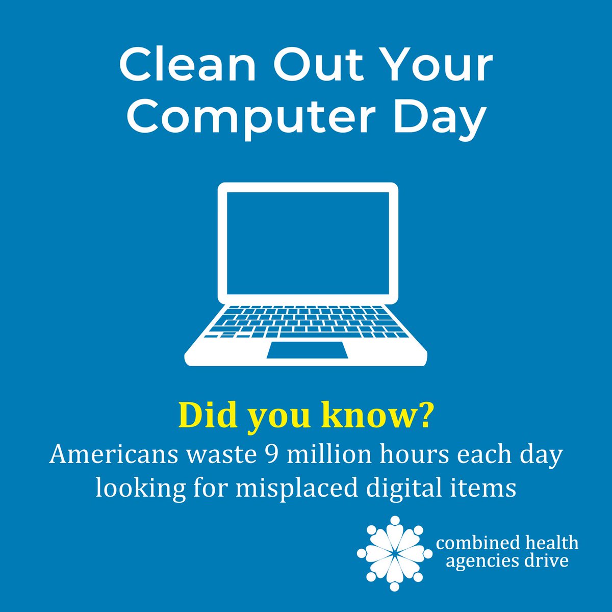 'Happy National Clean Out Your Computer Day! 🖥️✨ Declutter those digital spaces and boost your computer's efficiency.  #CleanOutYourComputerDay #DigitalDeclutter #TechRefresh'
