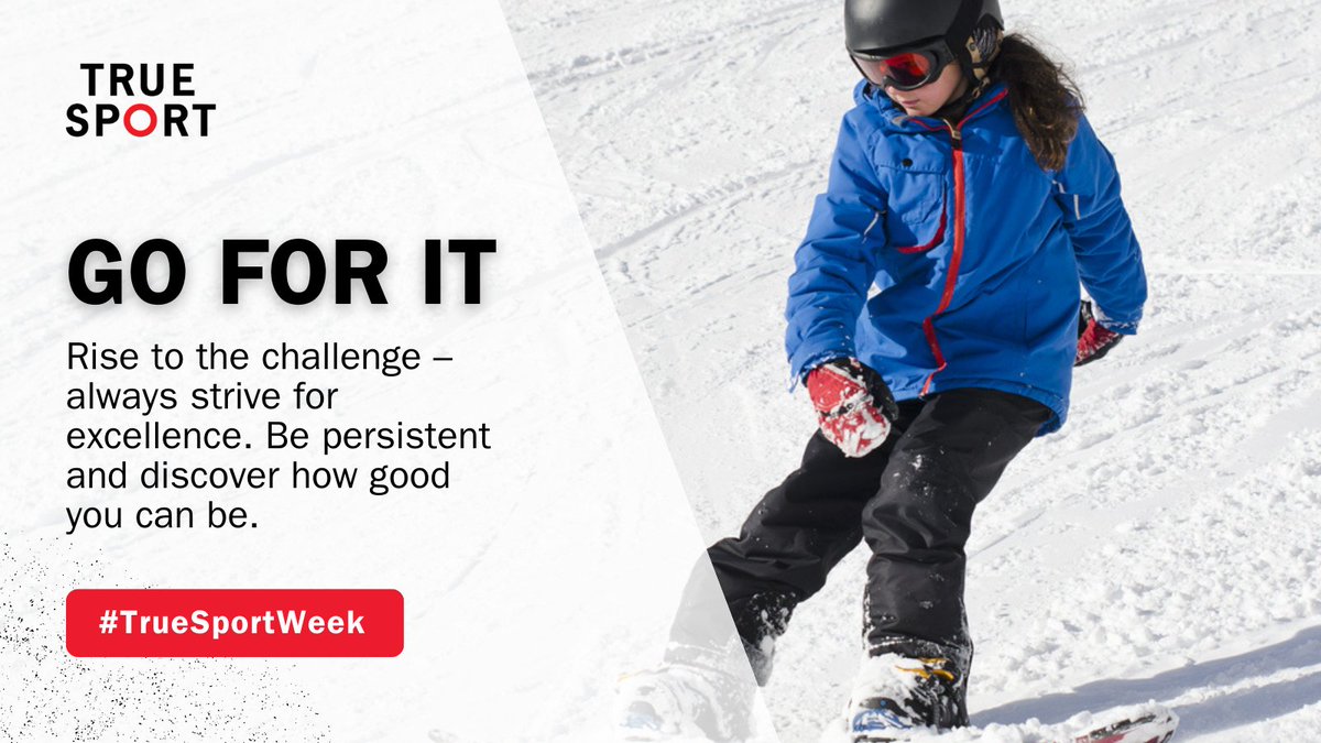 It’s the first day of True Sport Week! To show how you Go For It, share a photo, video, or story. Tag <a href="/TrueSportpur/">True Sport pur</a> and use the hashtags #TrueSportWeek and #GoForIt for a chance to win the giveaway.

Get involved 👉 tinyurl.com/m2ydzush