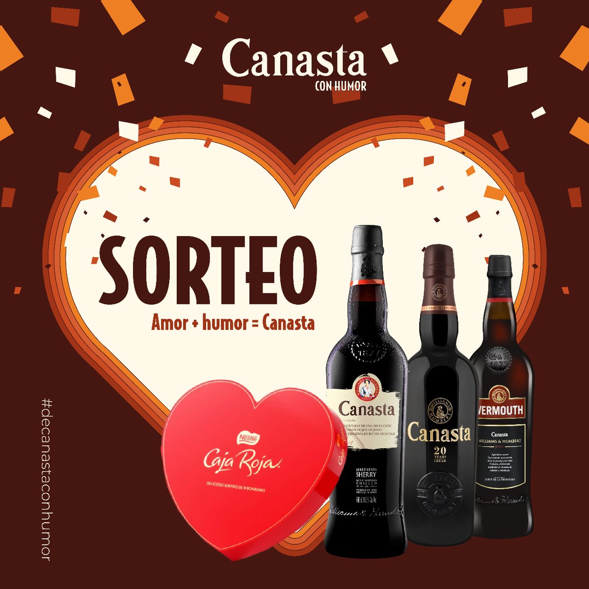 ¡Participa en nuestro sorteo más dulce para celebrar la semana del amor! ❤️

¿Cómo?
- Síguenos @canastaoficial
- Menciona a la persona que te "hace gracia" 😜 
- Haz RT 

BL bio