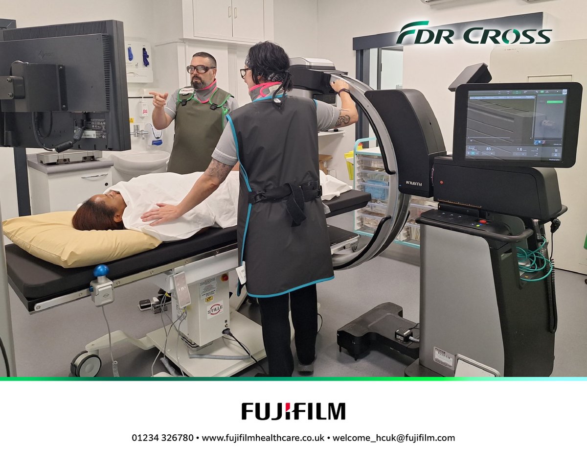 FUJIFILM Healthcare UK (@fujifilmhcuk) on Twitter photo Fujifilm's FDR Cross in use at <a href="/NuffieldNCL/">Nuffield Health Newcastle Hospital</a>. World's first hybrid C-arm and mobile X-ray system in one. Designed to speed and simplify image-guided procedures by performing fluoroscopic, verification and portable imaging with a single imaging system.
#Fluoroscopy #Radiography Fujifilm's FDR Cross in use at <a href="/NuffieldNCL/">Nuffield Health Newcastle Hospital</a>. World's first hybrid C-arm and mobile X-ray system in one. Designed to speed and simplify image-guided procedures by performing fluoroscopic, verification and portable imaging with a single imaging system.
#Fluoroscopy #Radiography