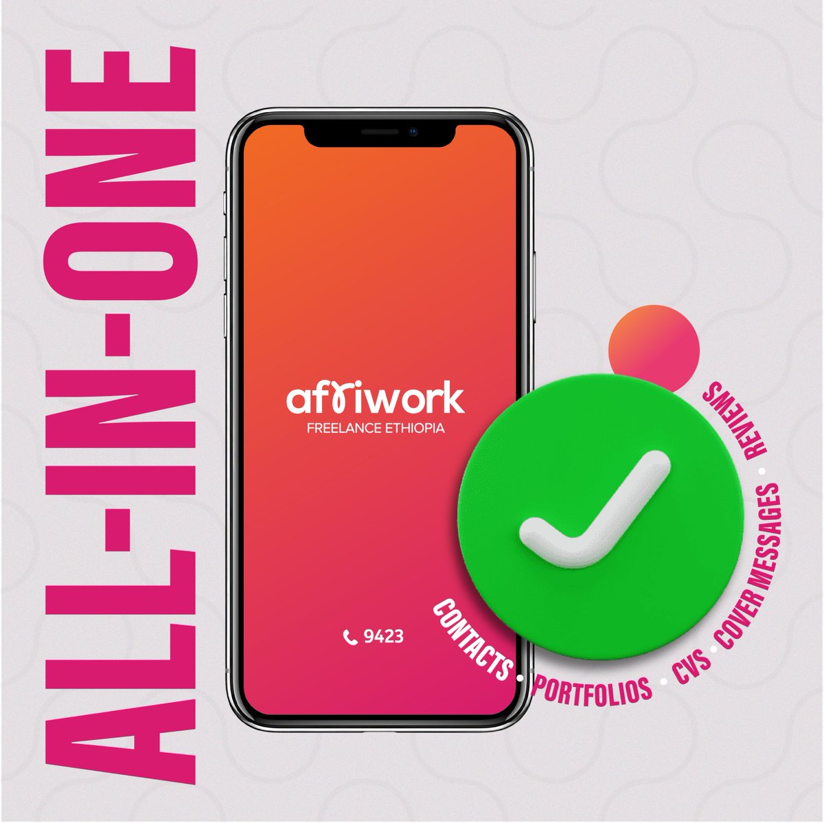 Struggling to find candidates with the right skills?

Our platform showcases portfolios and reviews, giving you a deeper understanding of candidate capabilities.

Let's Handel your recruitment: t.me/afriworksales
☎️ 0961666667