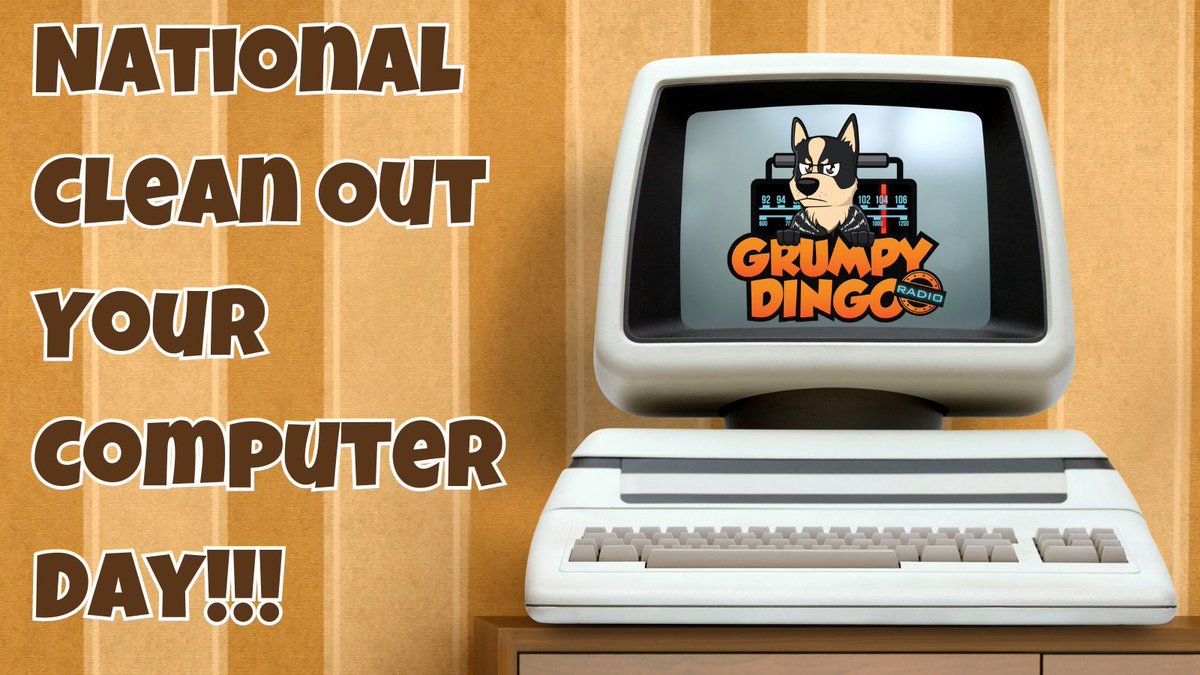 RadioDingo's tweet image. Happy National Clean Out Your Computer Day!!!  Yeah...that&apos;s not gonna happen.
#CleanOutYourComputerDay