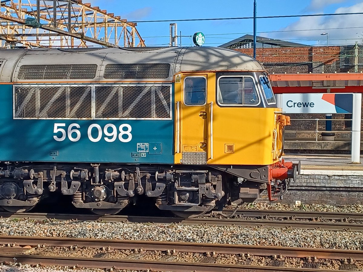 56098 Ravenhead - Chaddesden at Crewe today 12/02/24 6Z85