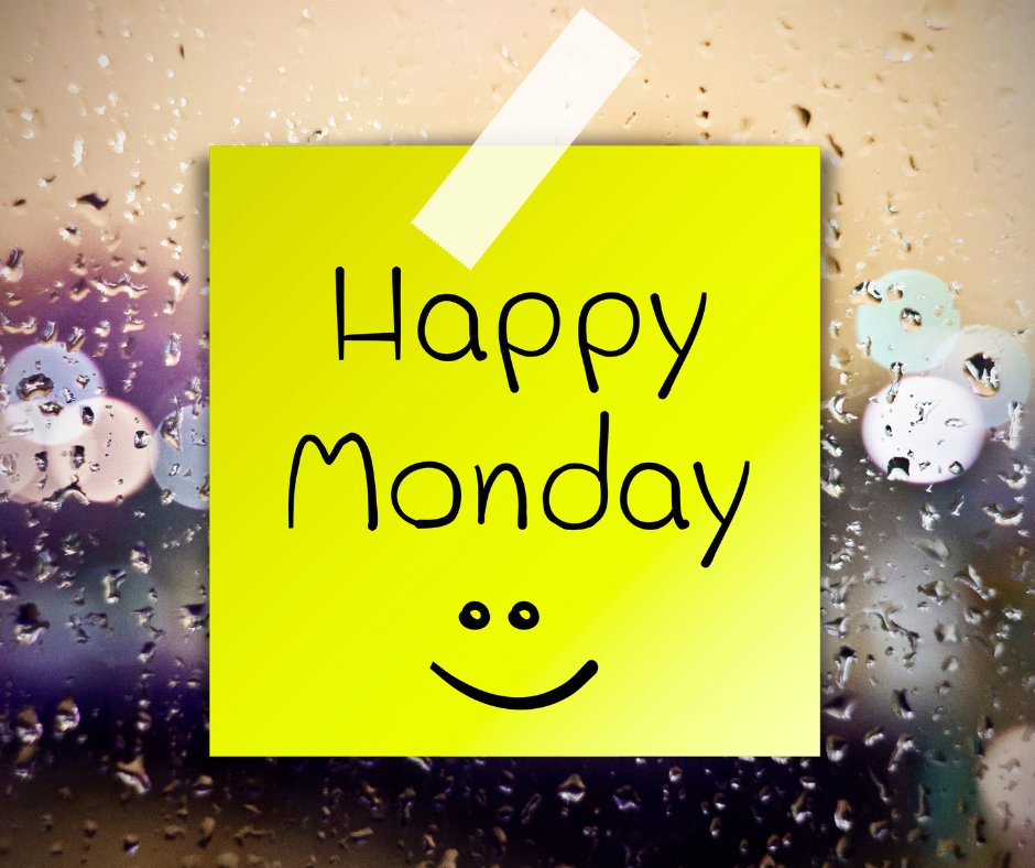 Be the sunshine on a rainy day! Have a great Monday! #happymonday #happyday #startyourweek