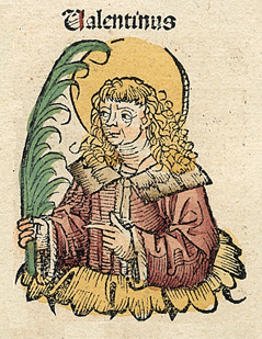 Viquipedia's tweet photo. Avui se celebra el Dia de Sant Valentí, dia dels estafadors, dels estraperlistes i dels mal pagadors en la tradició cristiana catalana, per mor de ser llur patró.

En la tradició anglosaxona se celebra com a dia dels enamorats.

https://t.co/HtXLperYr6 https://t.co/l6ZUzt6WNp