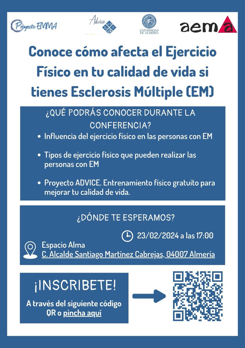 ADVICE Programas Educativos y Esclerosis Múltiple tweet media