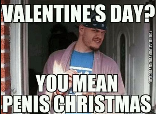Christmas_Pump's tweet photo. We don't know what's all this Valentine's Shit it..

But if you're Single Comment here and you might find your Future Mrs. Claus🎀 https://t.co/BWEPL3btFg