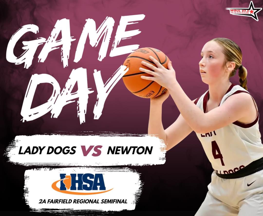 REGIONAL GAME DAY‼️
🆚 - Newton (Semifinals)
📍 - The Mule Barn (Fairfield, IL)
⏰ - 7:30 PM
📻 - 97.3 FM WRUL
📺 - WRUL Sports YouTube Channel
🎙 - Cole Carter &amp; Travis Black
📸 - Addi Eilliott

<a href="/BDC_Sports/">Black Diamond Conference</a> <a href="/deuceandabuse/">Darren Kinnard</a> <a href="/RRSportsCentral/">River Radio Sports Central</a> <a href="/1035ESPN/">1035ESPN</a> <a href="/wmixsports/">WMIX Sports</a> <a href="/areasports/">AreaSports.net</a>