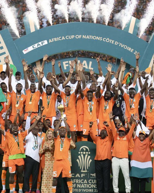 Champions d’Afrique ⭐️⭐️⭐️🇨🇮 #OK7