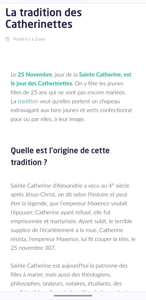 La plus célèbre des Catherinettes de France @ThaisEscufon lance son business de coach en séduction 
Ne pas rire
accentfrancais.com/fr/blog/la-tra…

x.com/ThaisEscufon/s…