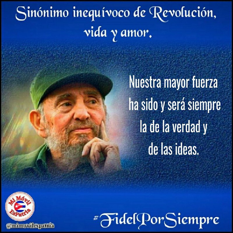 #Cuba #FidelPorSiempre #LaHabanaDeTodos
