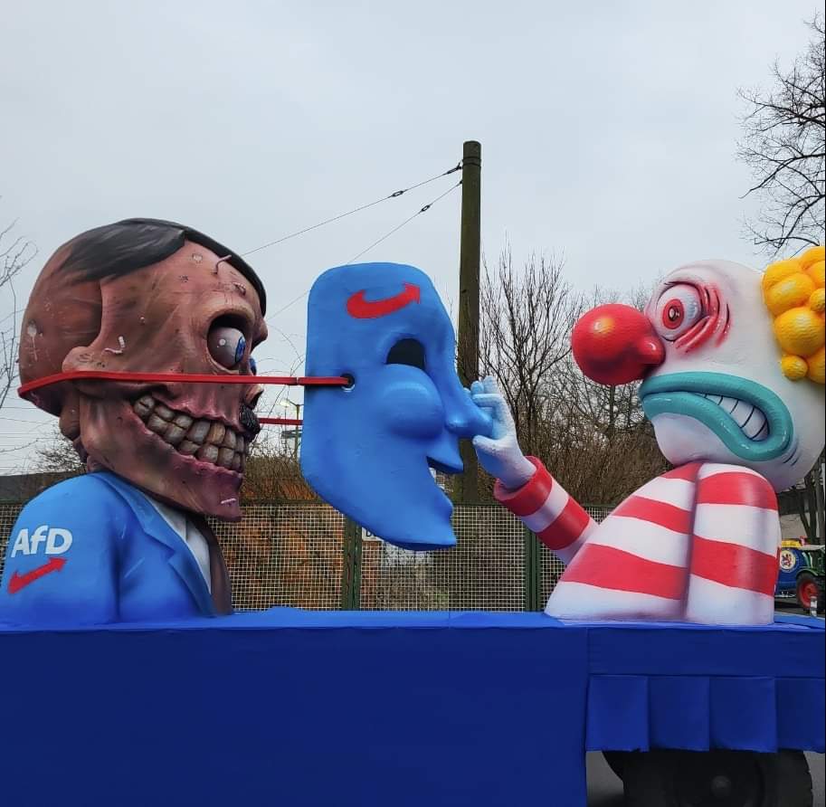 Helau... 💀
#Rosenmontag #AfDdemaskieren