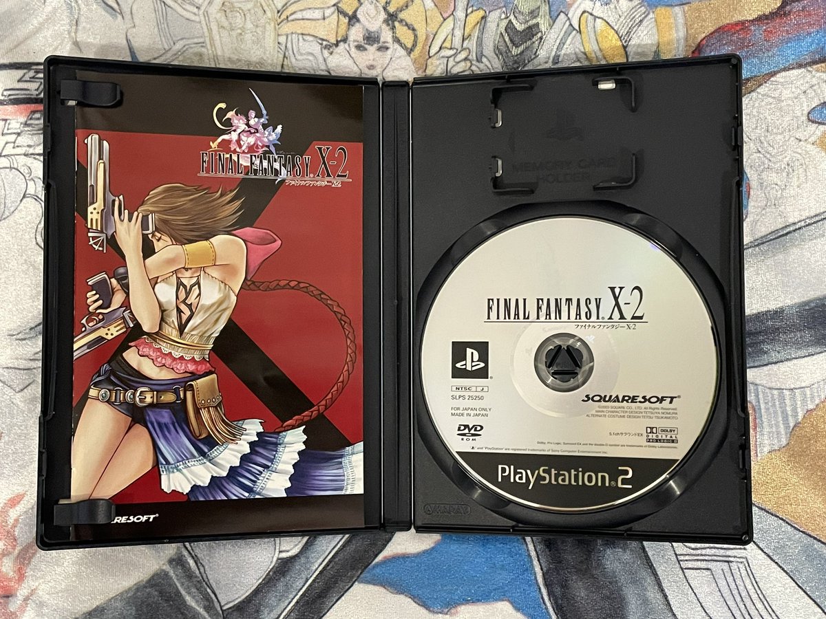 press_load's tweet photo. #finalfantasy #finalfantasy102 #finalfantasyx2  #squareenix #playstation2 #gamecollection #japanesegames https://t.co/I8KxeTl7n2