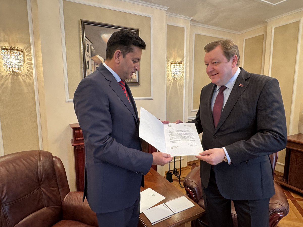 Ambassador Sajjad Haider Khan tweet media