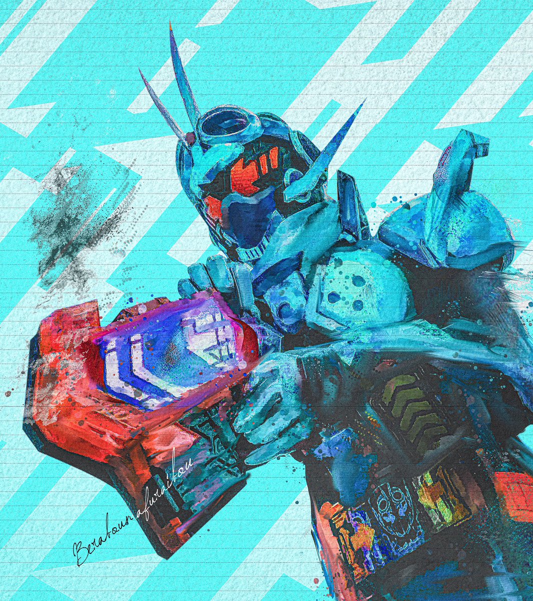 #このタグを見た人は黙って銃を持ったキャラを貼れ