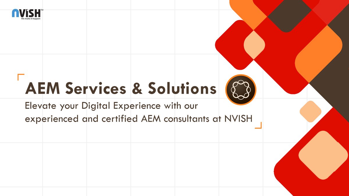 Are you struggling with AEM issues? Don't worry, we have got you covered.

Schedule a call with our experts today - bit.ly/428VHFN

#NVISH #AEM #AdobeExperienceManager #CMS