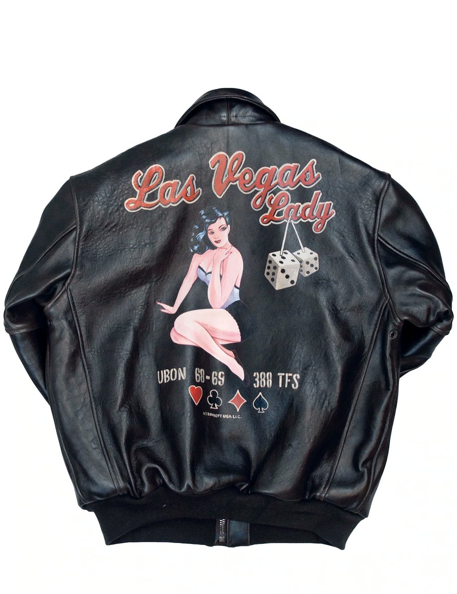 A2jackets's tweet photo. Las Vegas Lady A2 Leather Jacket

#leather #jacket #fashion #menstyle
#women #usnavy #usnavyjacket #flightjacketart #flightjacket_a2 #a2jacket #a2jackets #ww2history #ww2jacket #jackets #suede #suedeleather #worldwar #usamilitary #usa #jacket

https://t.co/H7Hp7s2E3u https://t.co/OPfDcEIo8W
