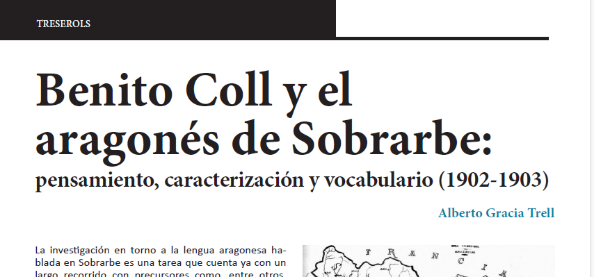 agraciatonso's tweet photo. Si nunca t'has preguntau qué pensaba, qué fizo u qué replegó #BenitoColl sobre l'aragonés de #Sobrarbe fa más d'un sieglo, agora esbrinamos tot ixo y muito más en o suyo chusto contexto! Astí queda una fayena clau que caleba recuperar. https://t.co/e6Cbi98sCd