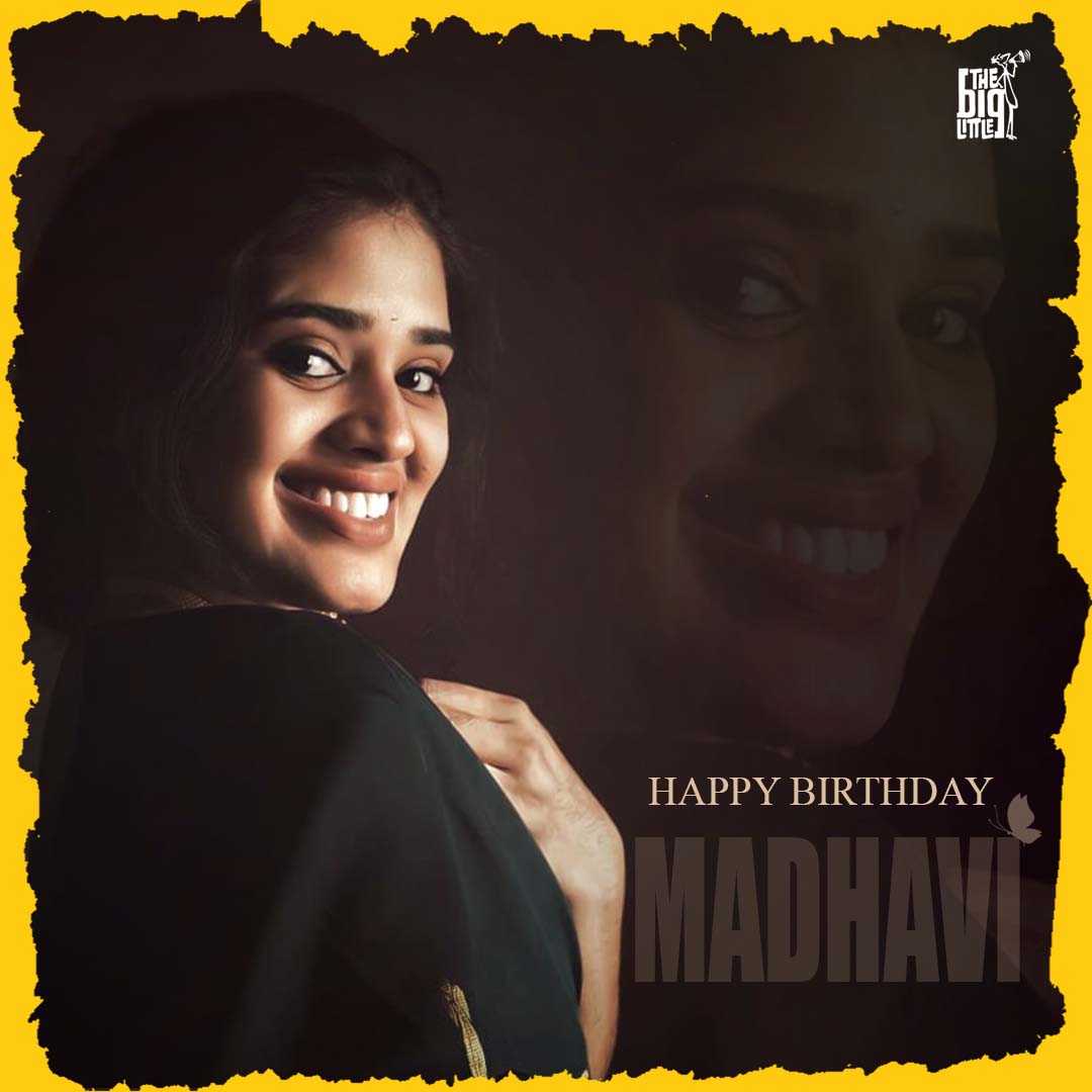 'To the one who wanted gets stressed easily, but takes half of the stress off The Big Little with all her hardwork, To the one who handles clients like a cakewalk, To the one who follows everything to the T' we love you girl. Happy Birthday @Madhavi659446 🦋