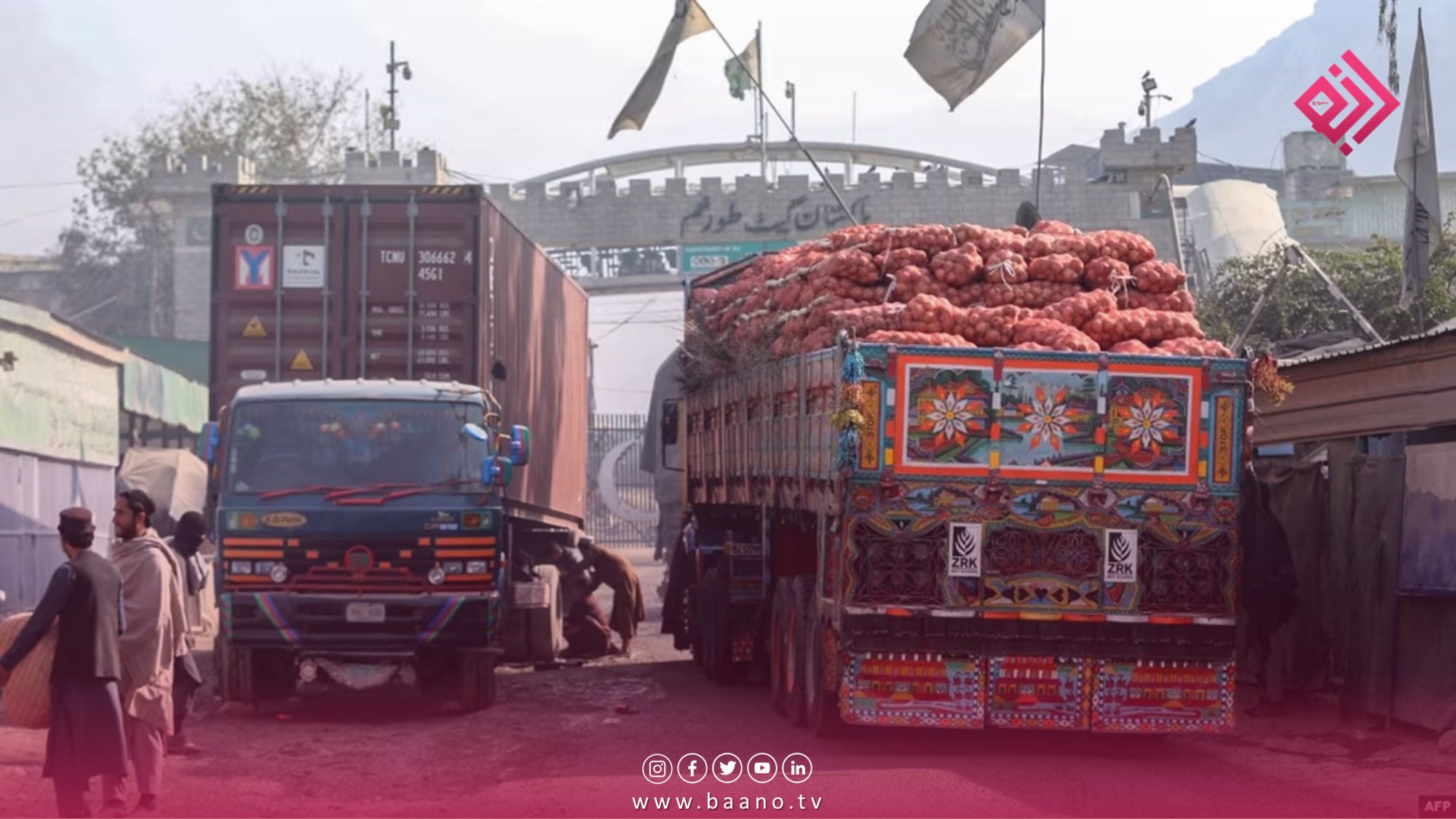 میزان صادر امتعه پاکستانی به افغانستان افزایش یافته است