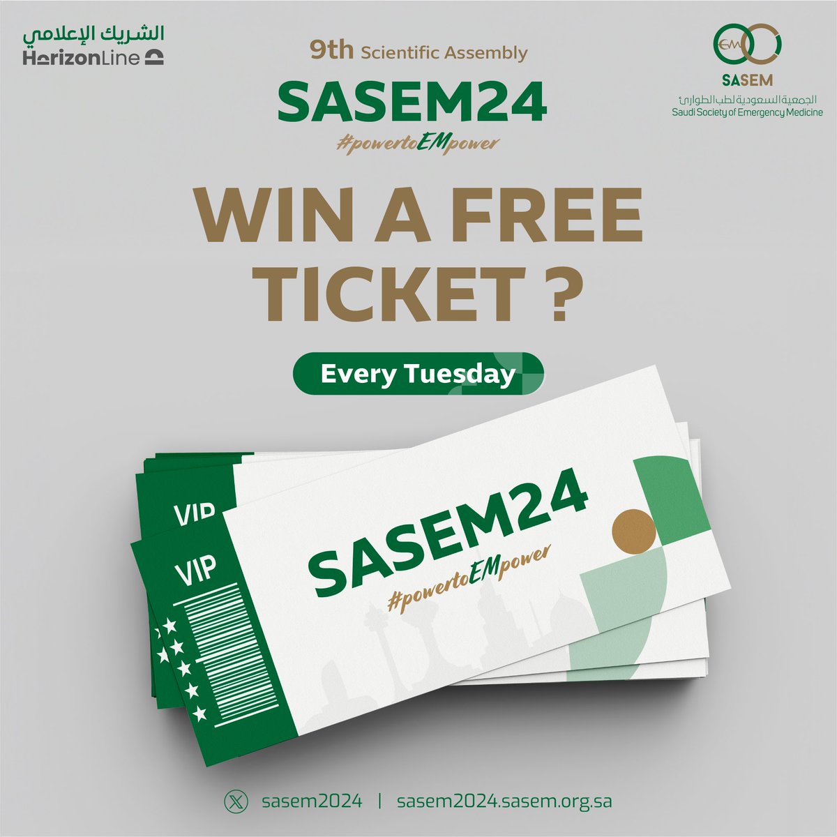 HEADS UP! Do you wish for a free registration at #SASEM2024? Then push your notifications ON! Every Tuesday at 4:00 pm for #SASEM2024 Tickets Giveaway 🤩🔥 #powertoEMpower