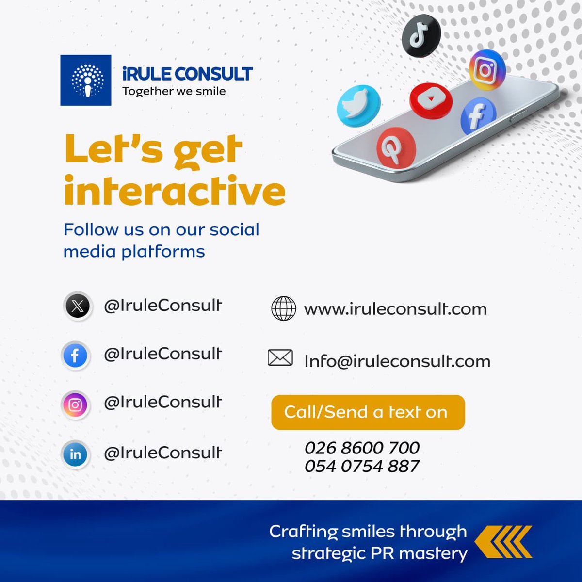Irule Consult tweet media