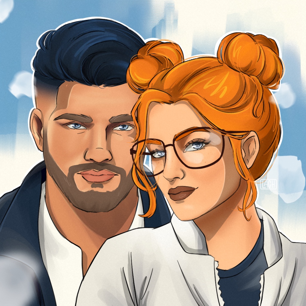 Portrait fanart d'Emilio et Gigi Rojes sur #calirp pour <a href="/jessp71/">Lilinoir</a> 🧡
Merci pour tout et pour ta confiance ! 

#Twitch #TwitchStreamer #Emote #Artist #TwitchDesign